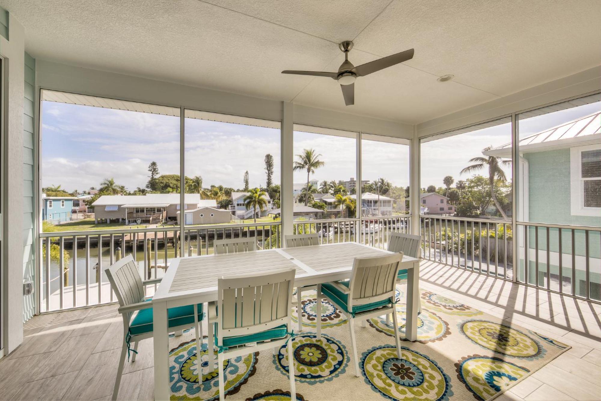 Villa Waterfront - Nestled On The Bay, Heated Pool And Spa - Tidewater - Roelens Fort Myers Beach Exterior foto