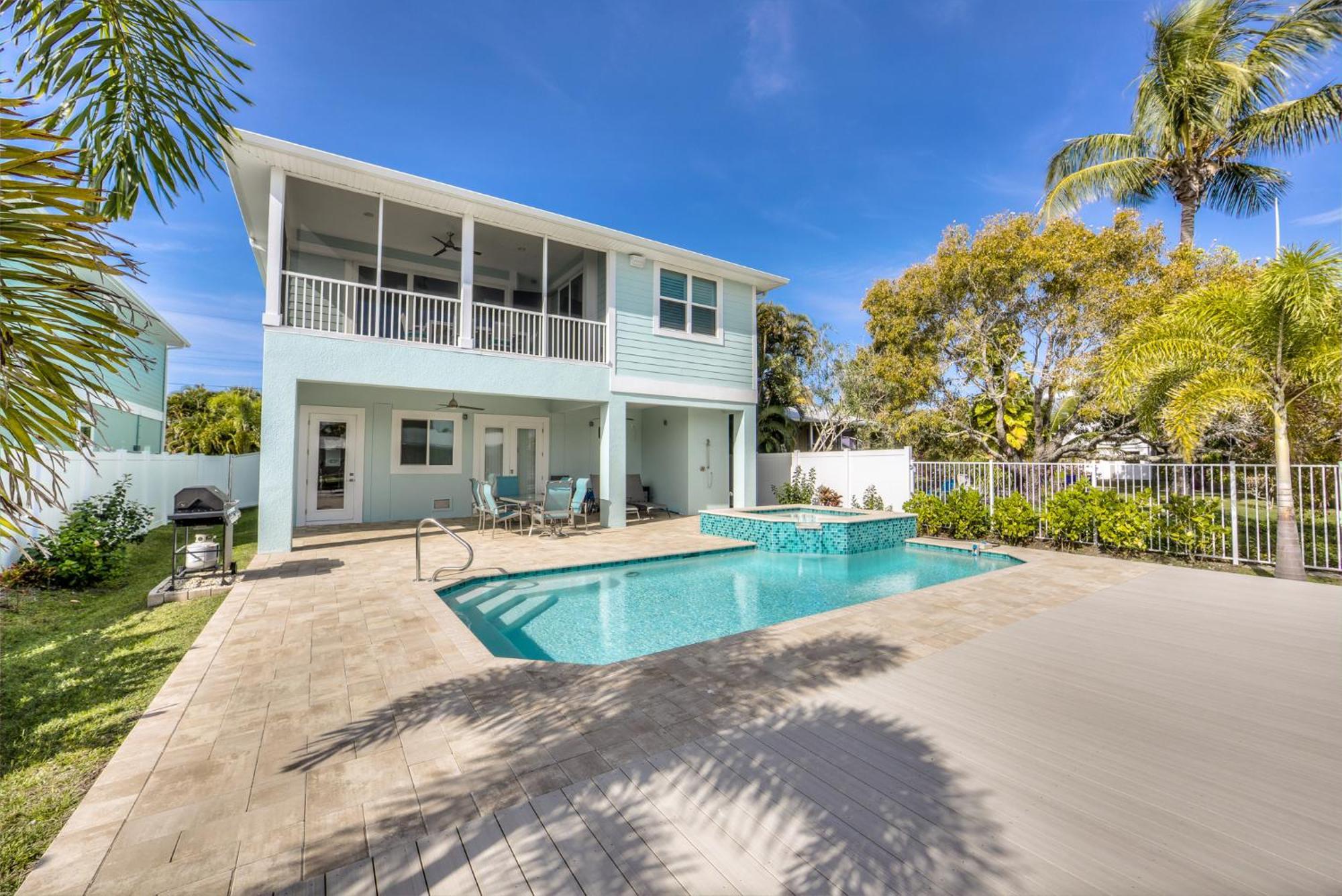 Villa Waterfront - Nestled On The Bay, Heated Pool And Spa - Tidewater - Roelens Fort Myers Beach Exterior foto