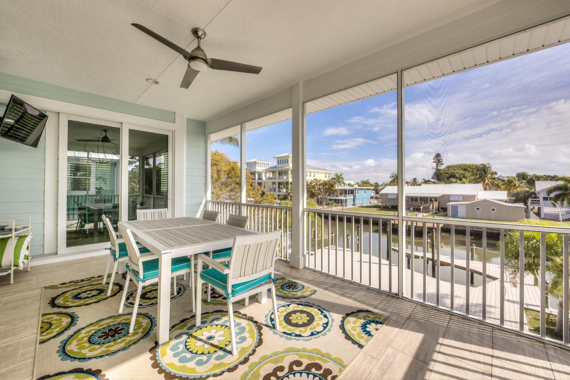 Villa Waterfront - Nestled On The Bay, Heated Pool And Spa - Tidewater - Roelens Fort Myers Beach Exterior foto